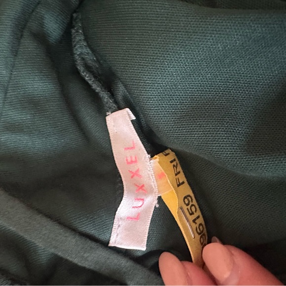 VICI Maxi Sheer Green Dress. Size Small. - Picture 5 of 5